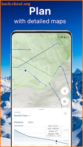 Backtrack: Backcountry Ski App screenshot