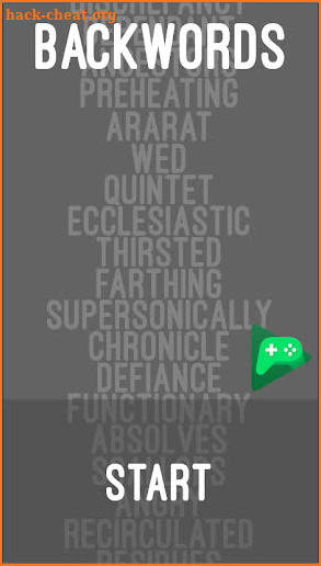 Backwords screenshot