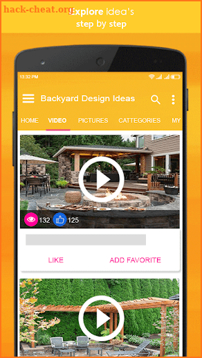 Backyard Design Ideas screenshot