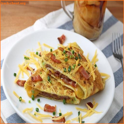 Bacon Cheddar Chive Omelette screenshot