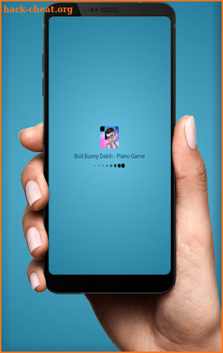 Bad Bunny Dakiti - Piano Game screenshot