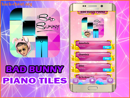 Bad Bunny Piano Magic screenshot
