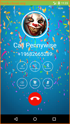Bad Clown Call Me ! Creepy Call simulation screenshot