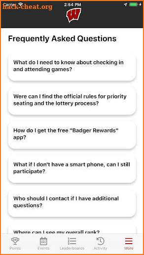Badger Rewards screenshot