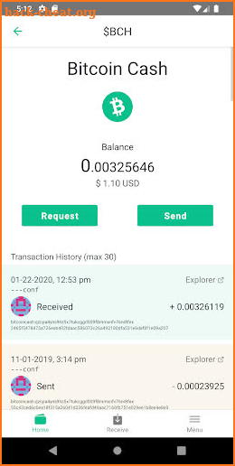 Badger Wallet screenshot