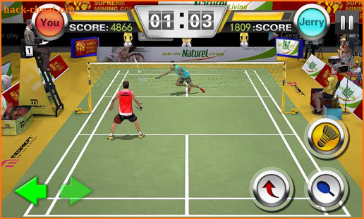 Badminton World League 3D screenshot