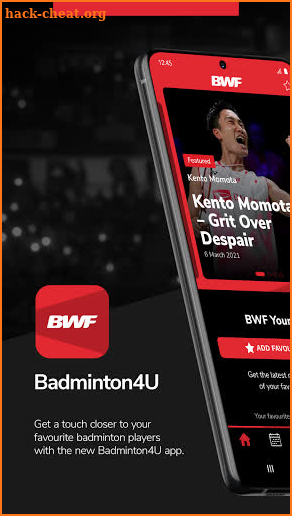 Badminton4U screenshot