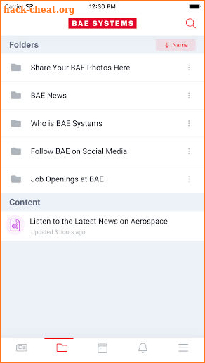 BAE Systems, Inc. screenshot