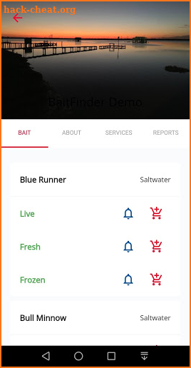 BaitFinder screenshot