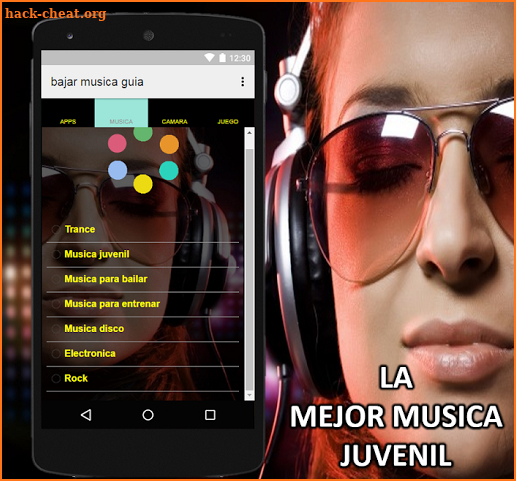 Bajar musica gratis mp3 a mi Celular Guia screenshot