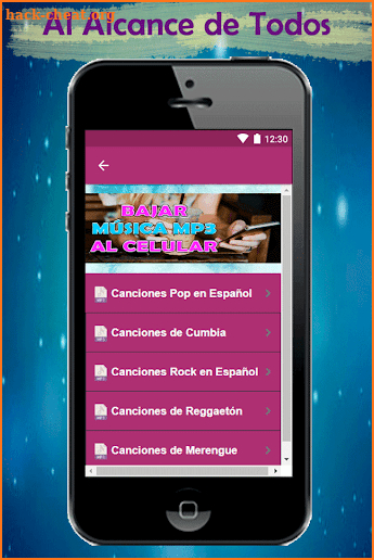 Bajar Musica mp3 a mi Celular Rapido y Gratis Guía screenshot