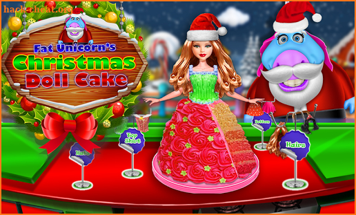 Bake & Deliver Christmas Doll Cakes! Fast Cooking screenshot