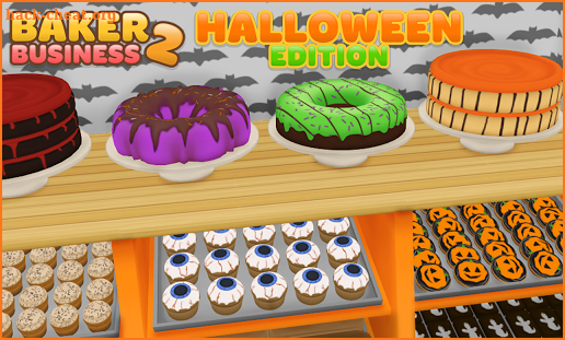 Baker Business 2: Cake Tycoon - Halloween Edition screenshot