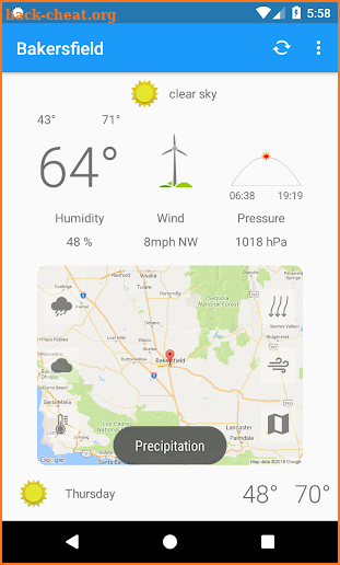 Bakersfield,CA - weather and more screenshot