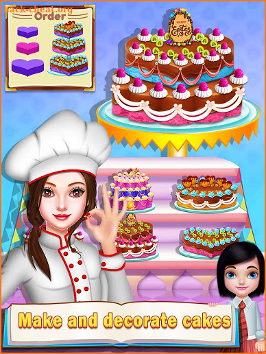 Bakery Tycoon : Bake, Decorate and Serve Cakes screenshot