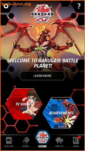 Bakugan Fan Hub screenshot