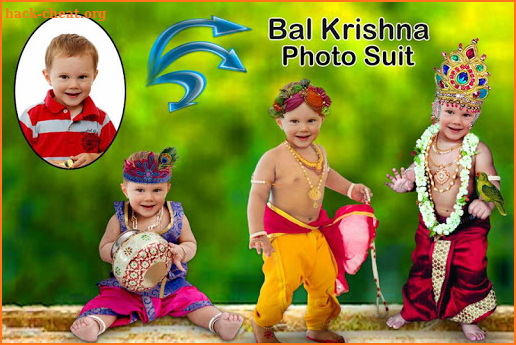 Bal Krishna Photo Suit– Krishna Suit screenshot