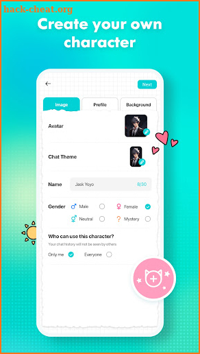 BALA-Chat with your AI friends screenshot
