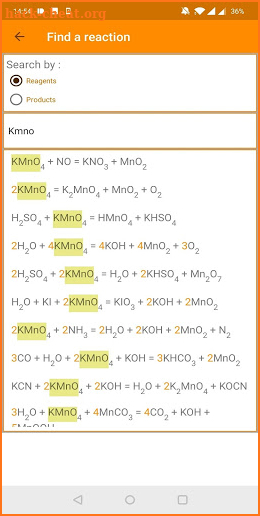 Balance Chemical Equations - Equation Balancer screenshot