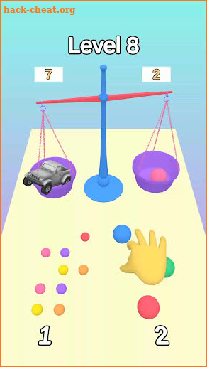 Balance The Marbles screenshot