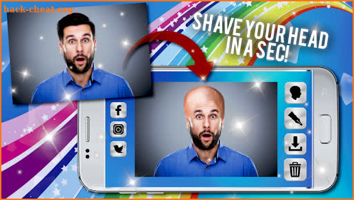 Bald Head ∘ Selfie Face App screenshot