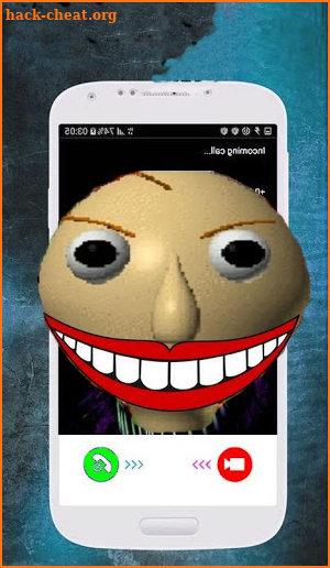 Baldi Basics video call - prank screenshot