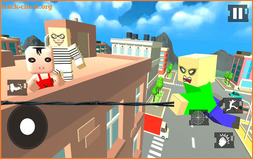 Baldi Craft Basics - Spider Rope Hero Crime City screenshot