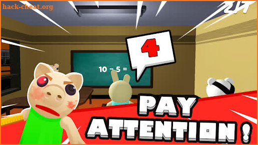 Baldi Piggy Mode Basics School screenshot