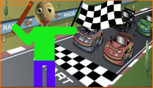 Baldi stickman race screenshot