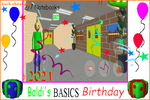 Baldi's Basics Birthday Bash Party screenshot