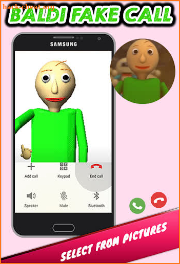 Baldi's Basics Calling Simulation screenshot