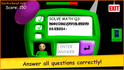 Baldi's Basics in Education and Learning the Rules screenshot