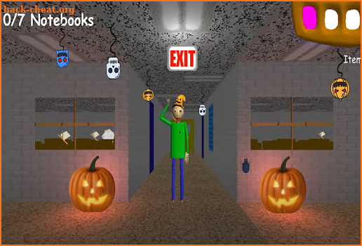 Baldi's Halloween Party - Baldis Basics MOD screenshot