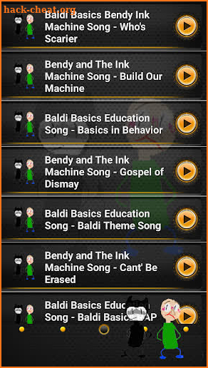 Baldy Bendi Ink Song Ringtones screenshot