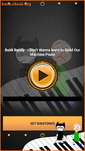 Baldy Bendy Ink Piano Ringtones screenshot