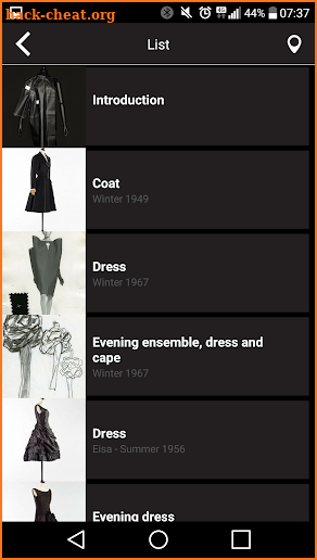 Balenciaga in Black screenshot