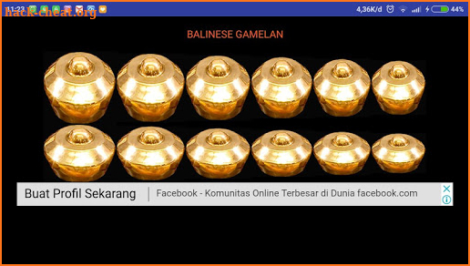 Balinese Gamelan App screenshot