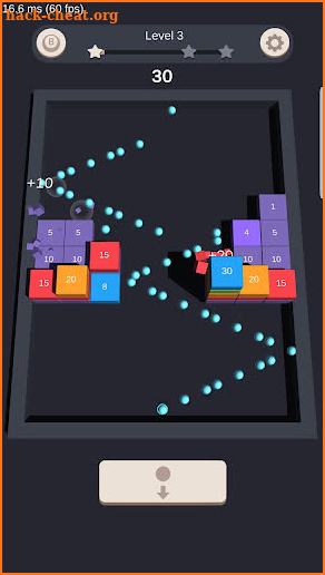Ball 3D - Bricks Ball Breaker Puzzle screenshot