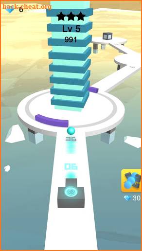 Ball Blast - 3D Tower Stack Crash screenshot