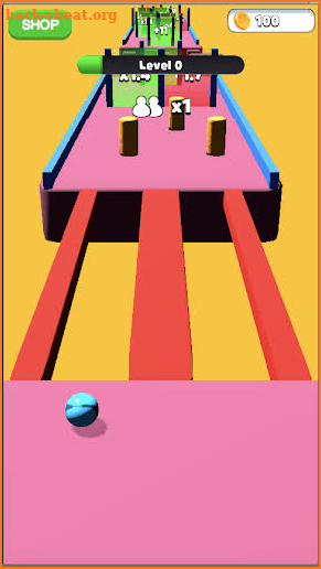 Ball Color Run Race screenshot