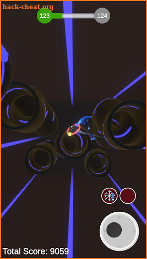 Ball Fall - Colorful Void Drop & Dodge screenshot