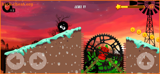 Ball Farm - Black and Red Ball screenshot