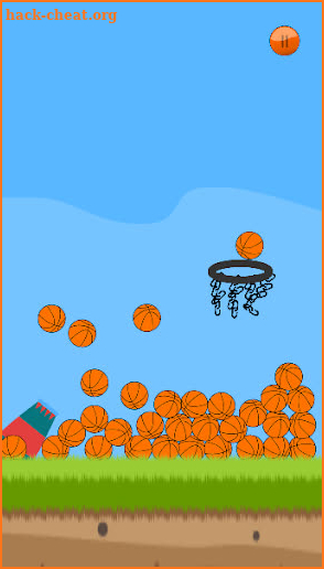 Ball Flip dunk io screenshot