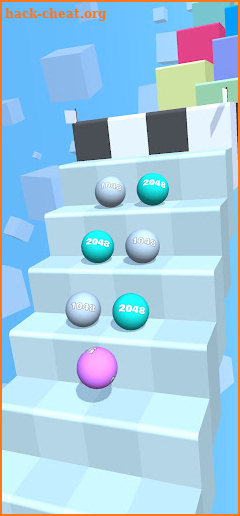 Ball Ladder 2048 screenshot