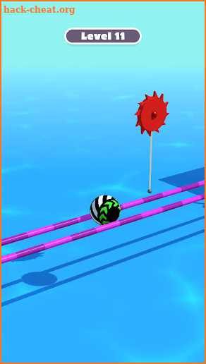 Ball On Rails screenshot