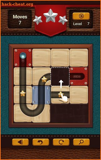 Ball Puzzle: Classic Slide Puzzle Wood Free Games screenshot