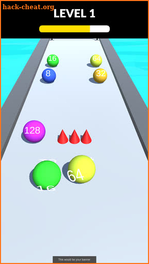 Ball Run 2048 - Merge Balls screenshot