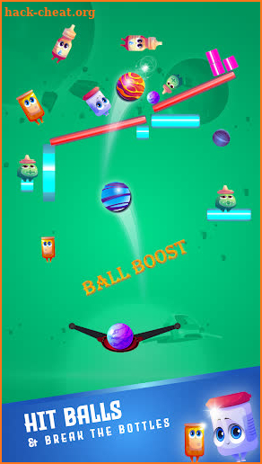 Ball Shoot Knock Down Bottles screenshot