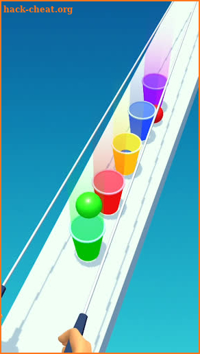 Ball Sort & Pole Rails screenshot