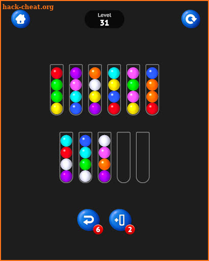 Ball Sort - Color Match Puzzle screenshot